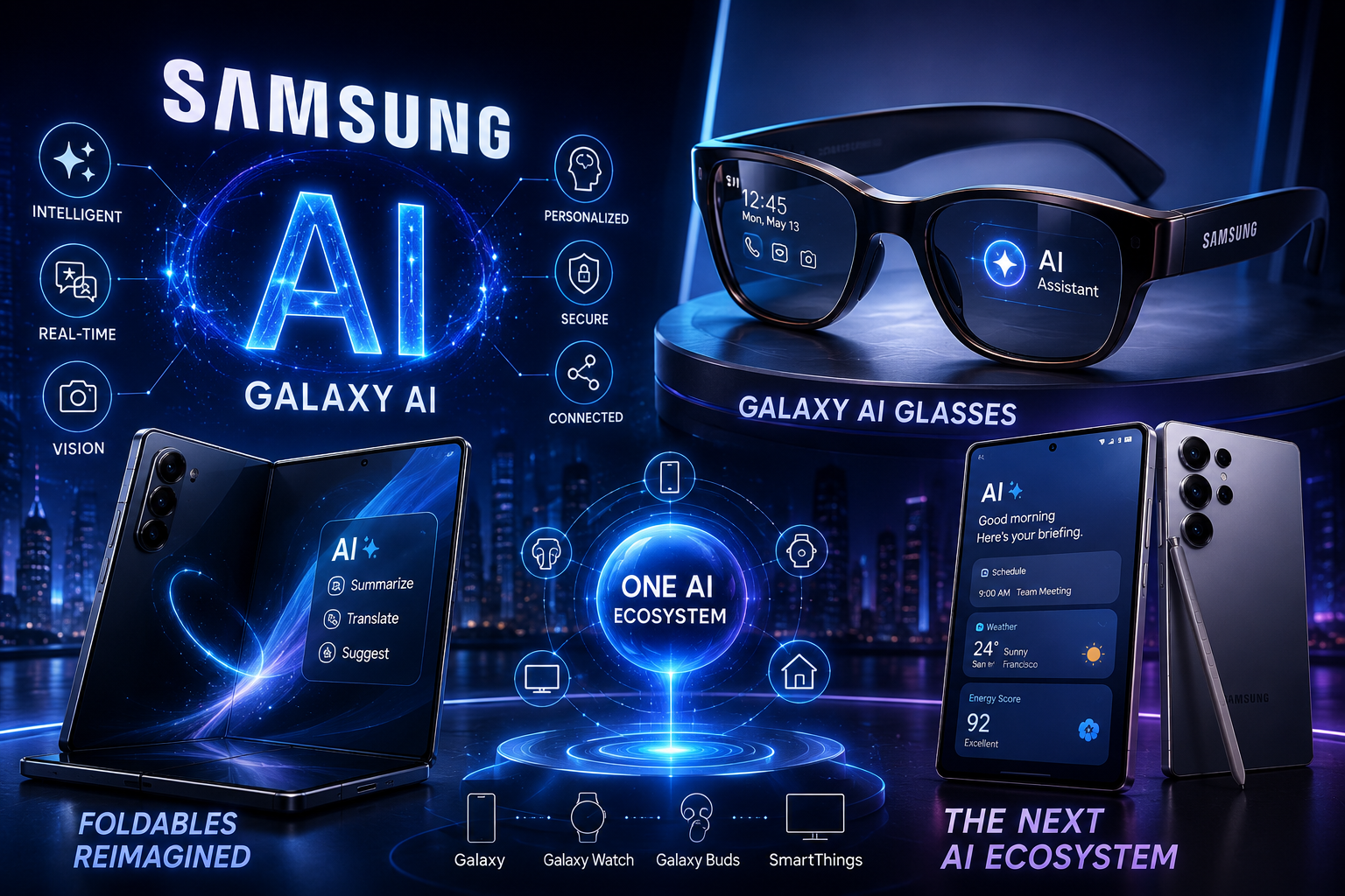 Samsung AI Revolution 2026: Galaxy AI Glasses & Foldables