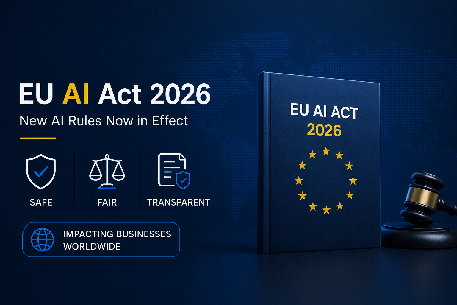 EU AI Act 2026 Explained: New AI Rules Now in Effect and How They Will Impact Businesses Worldwide