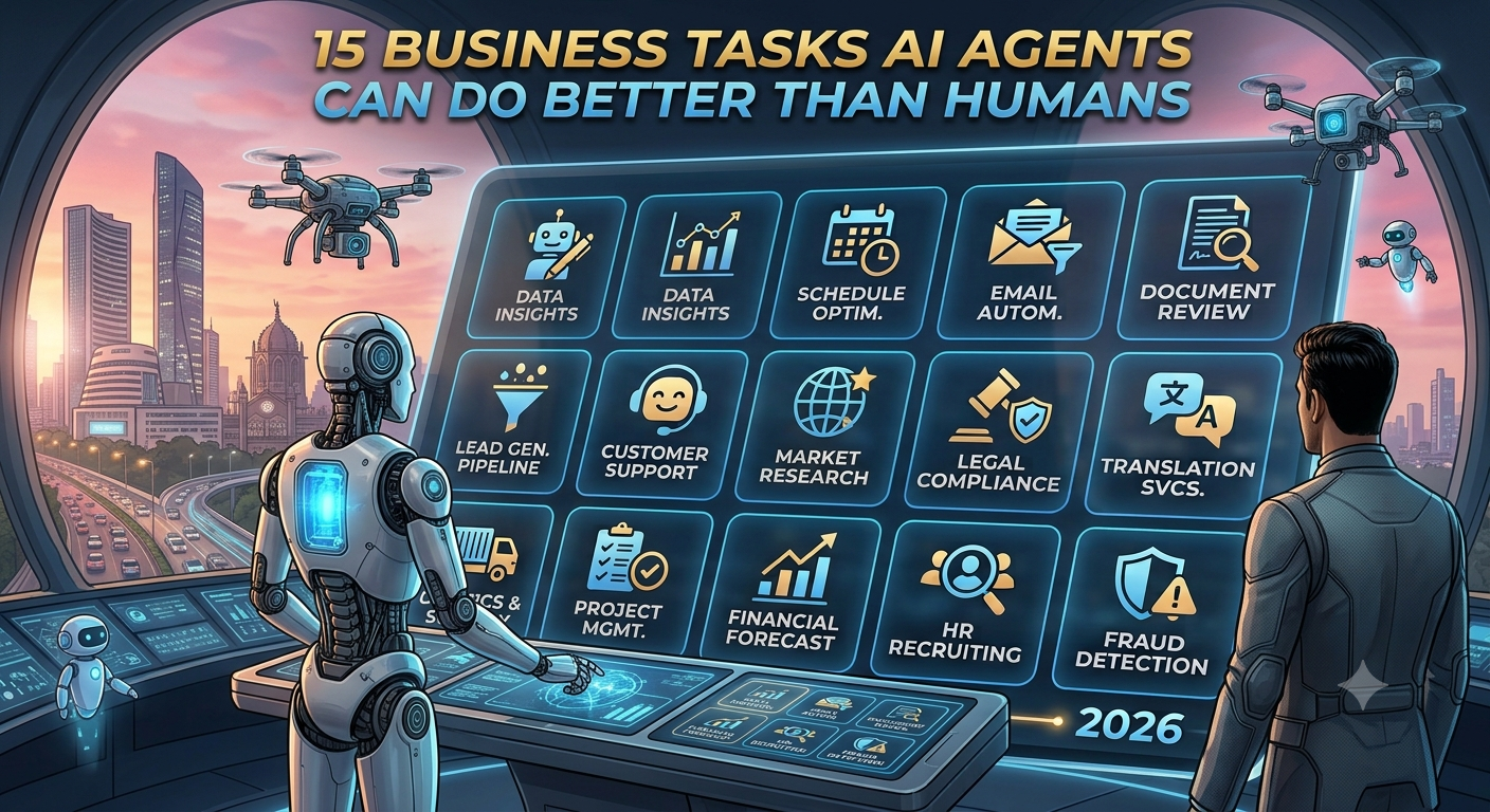 The AI employee is here - 15 business tasks AI agents can do better than humans including customer support, lead follow-up, WhatsApp automation, invoicing and hiring - GInfomedia