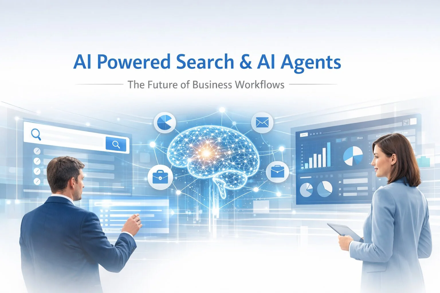 AI Powered Search and AI Agents Future of Business Workflows