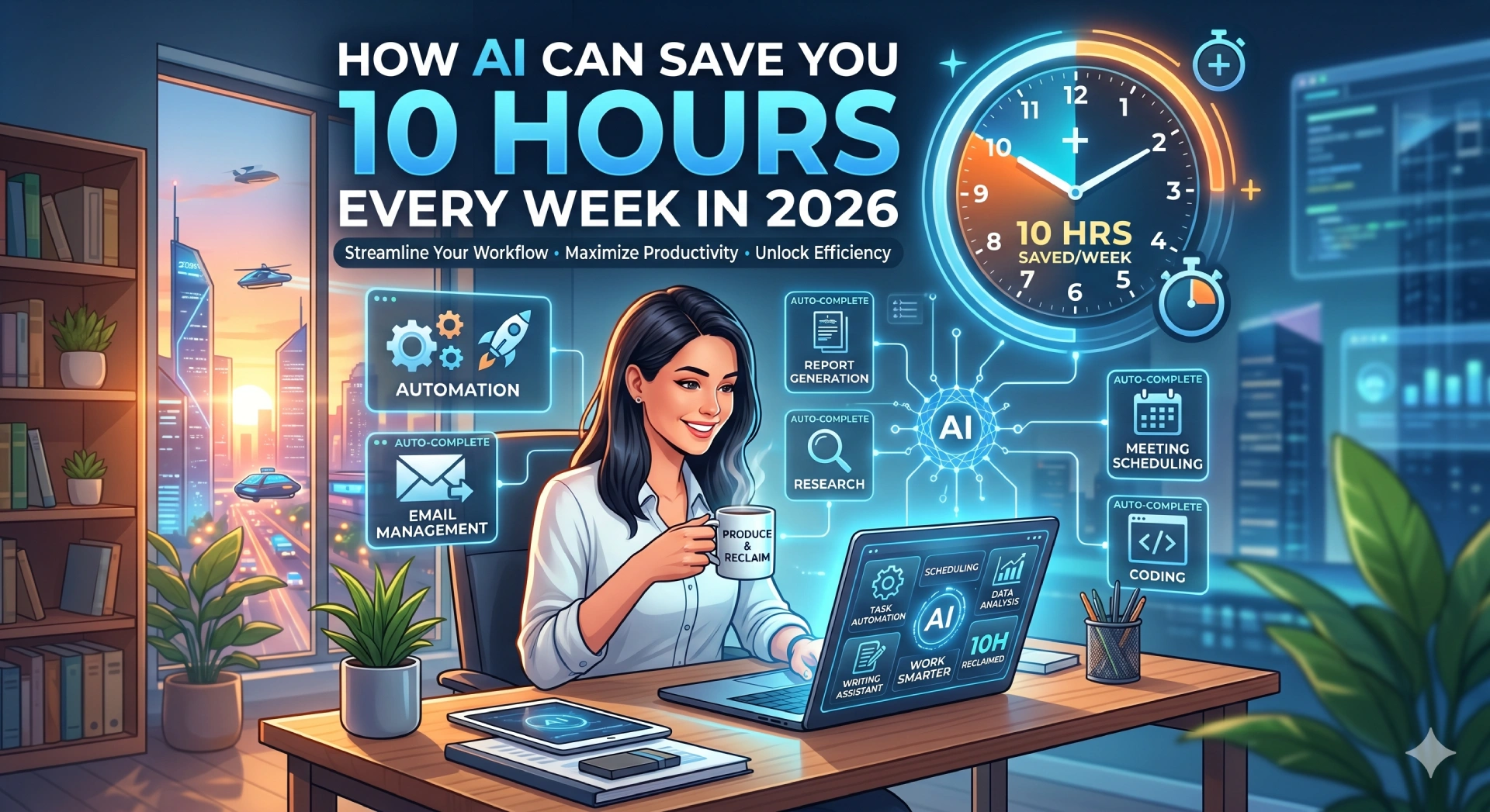 How AI Can Save You 10 Hours Every Week in 2026 - GInfomedia