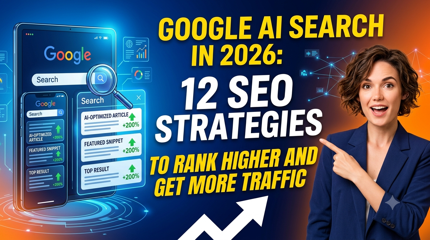 Google AI Search in 2026 - 12 SEO strategies to rank in Google AI Overviews and AI Mode, win AEO and GEO citations and get more traffic - GInfomedia
