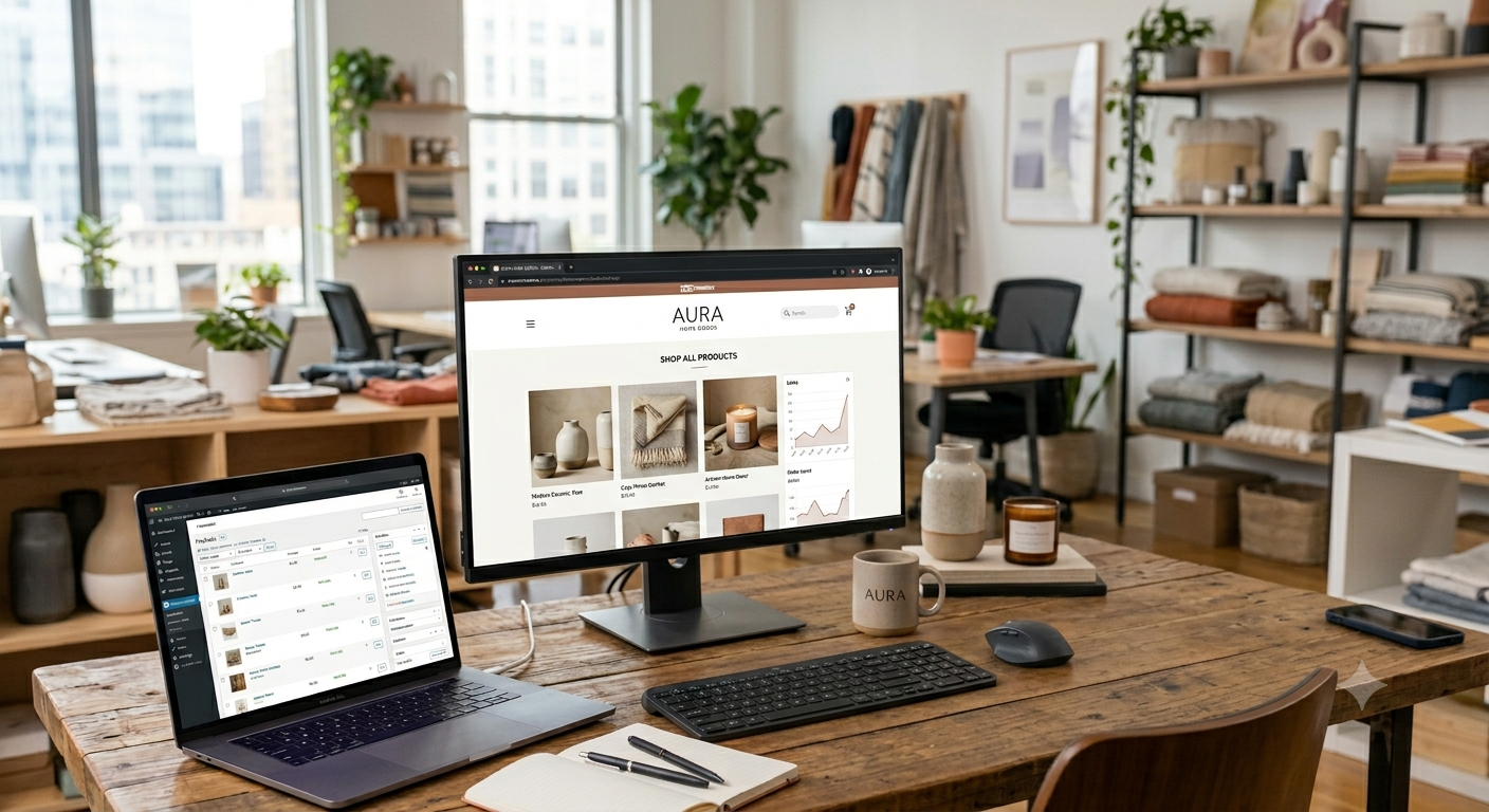 Custom online store development